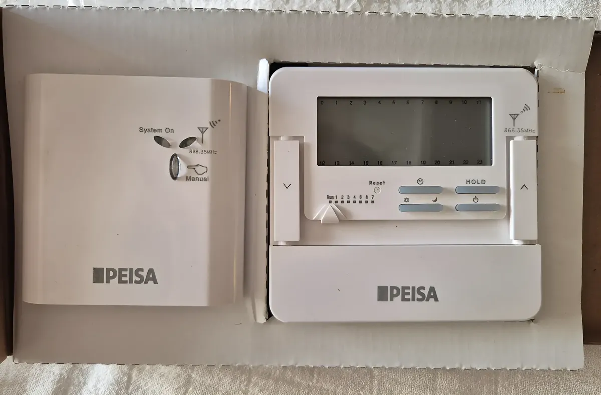 Cronotermostato de Ambiente Inalámbrico PEISA H24000