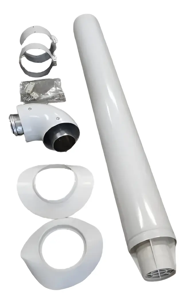 Kit coaxial Ariston 3318000 — Codo + tubo de 1 metro