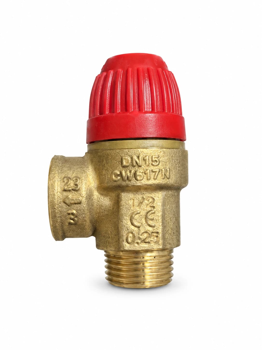 Válvula de Seguridad TIEMME 1/2" – 6 bar – Código 1920005