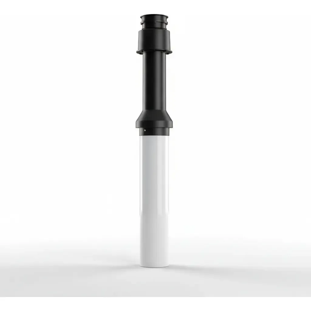 Kit de Tubo con Terminal para Salida Vertical PEISA Ø60/100 – Código 10001435